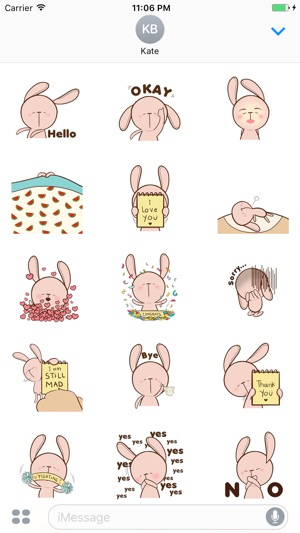 Hobbit The Pink Rabbit Animated Stickers