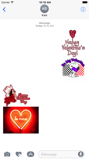 Valentine Animated Sticker for iMessage(圖2)-速報App