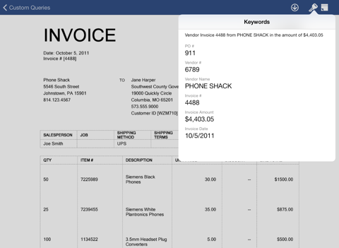 OnBase Mobile for iPad (Citrix Worx) screenshot 4