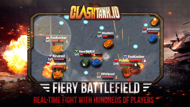 Clash Tank.io screenshot-3