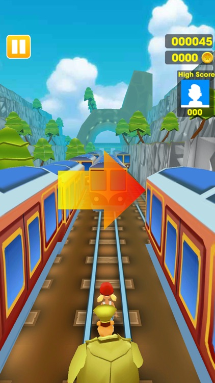 3D Railway Run Surfers Adventure Game