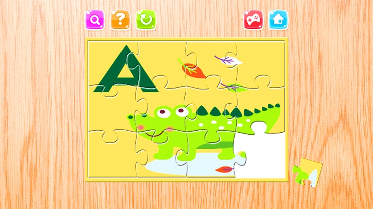 Alphabet  A-Z Animals Jigsaw Puzzles for kids