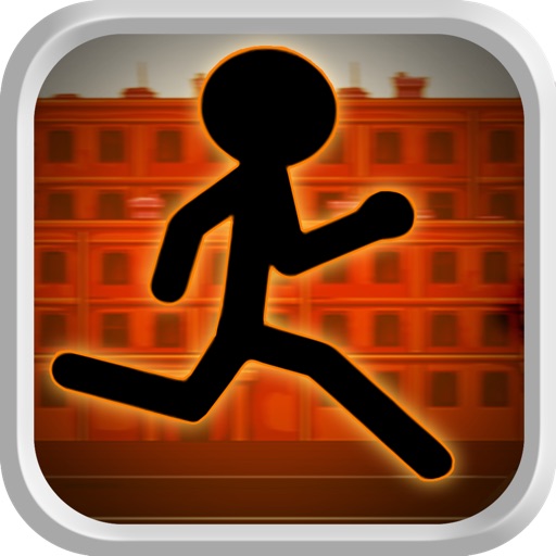 Deadly Stickman Run : Rooftop Escape Running PRO iOS App