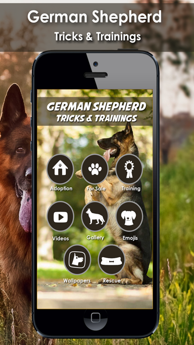 How to cancel & delete K9 German Shepherds Watch Dogs - Adoption & Rescue from iphone & ipad 1