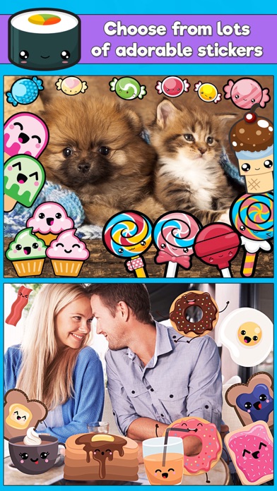 How to cancel & delete Kawaii Photo Booth - Cute Sticker & Picture Editor from iphone & ipad 3