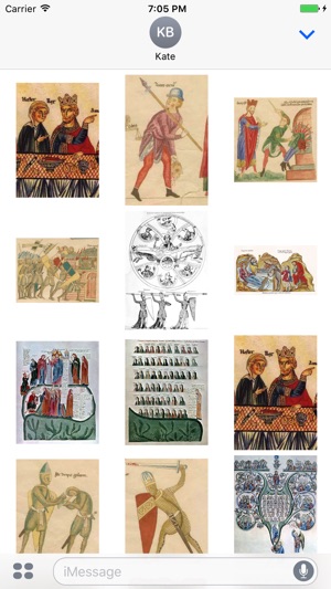 Herrad Of Landsberg Artworks Stickers(圖1)-速報App