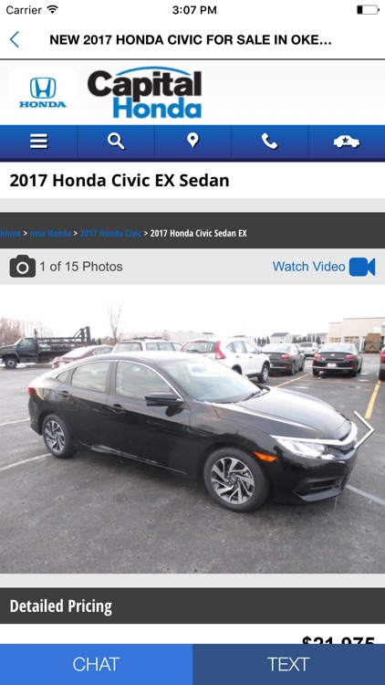 Capital Honda screenshot-3