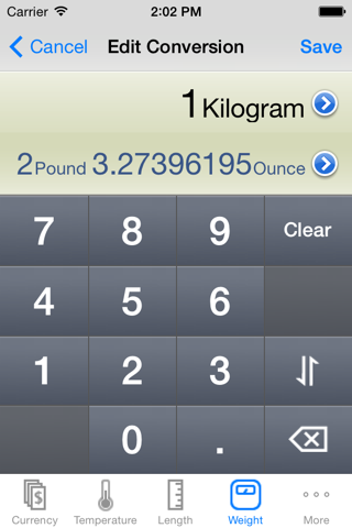 Currency&Unit Conversions Pro screenshot 3