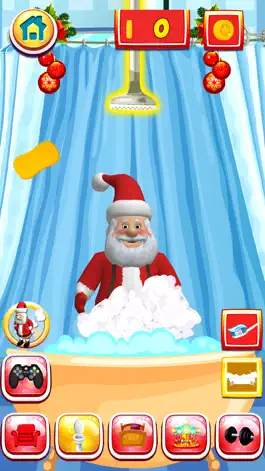 Game screenshot Talking Santa Christmas Game apk