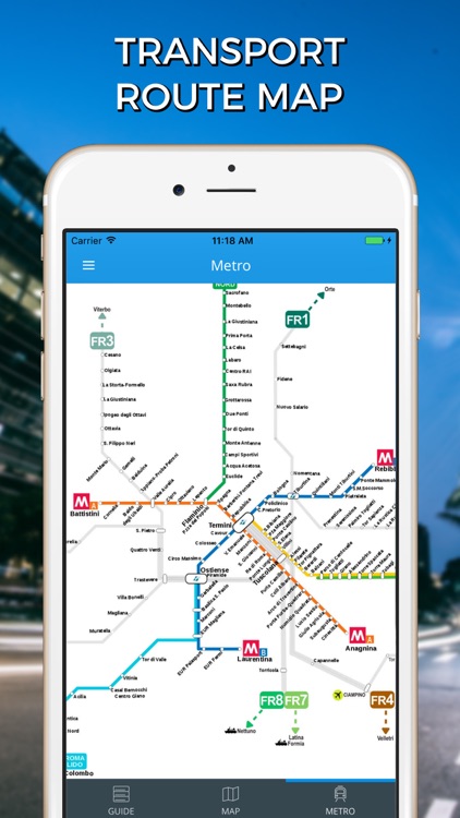 Rome Travel Guide with Offline Street Map screenshot-4