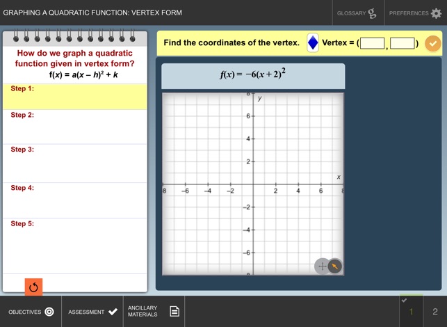 Graph Quad Func: Vertex Form(圖4)-速報App