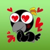 Daily Lide Of Black Crow Sticker