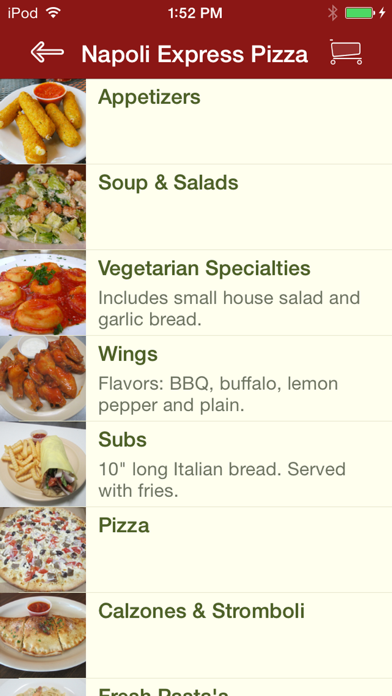 Napoli Express Pizza By Ordersnapp Inc Ios United States Searchman App Data Information