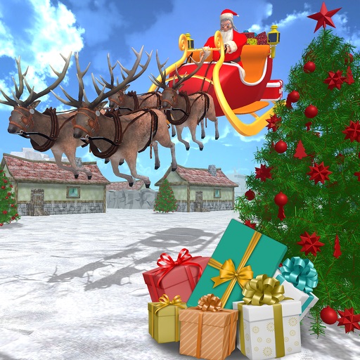 Santa Racing Snow Adventures iOS App