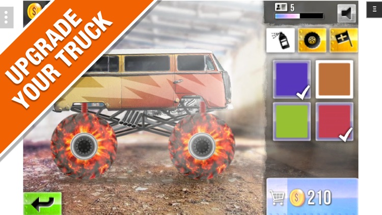 Racing Monster Trucks - Drag Racing Game