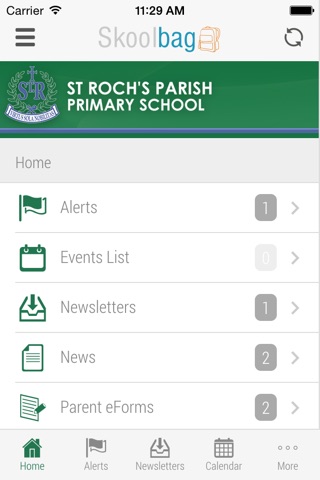 St Roch's Parish Primary School - Skoolbag screenshot 2