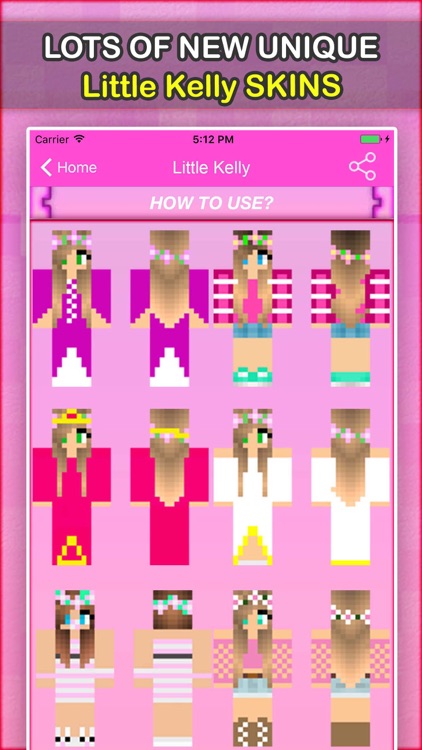 Little Kelly Skins For Minecraft Pocket Edition PE