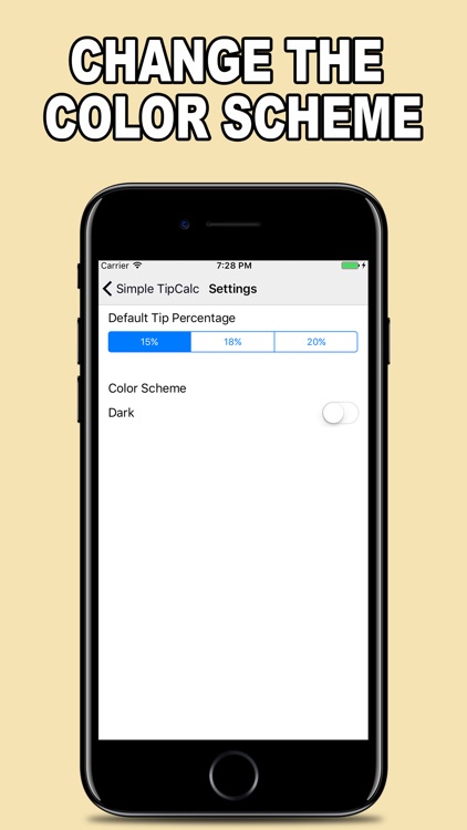 Simple TipCalc for iPhone