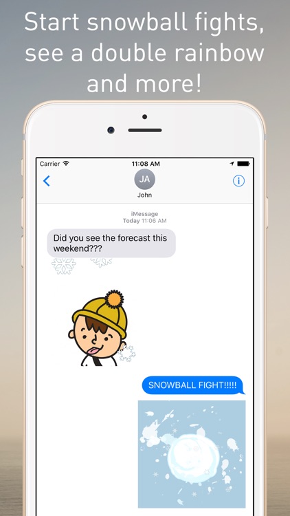 The Weather Network Stickers for iMessage