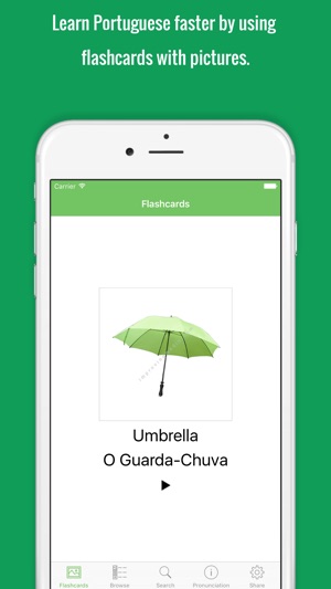 Portuguese Flashcards with Pictures(圖3)-速報App