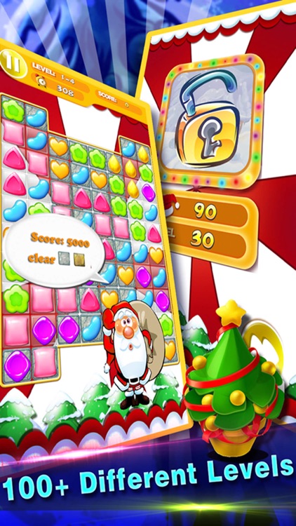 Candy Bubble Christmas for Free Games 2017 screenshot-3