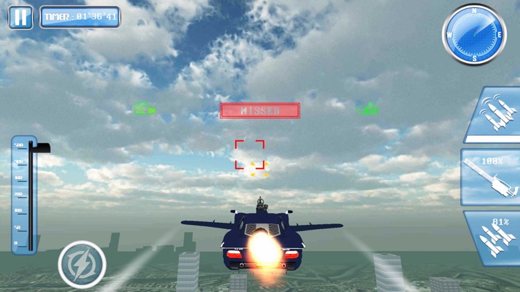 Flying Car Shooting Battle