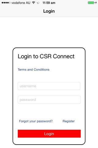 CSR Connect screenshot 2