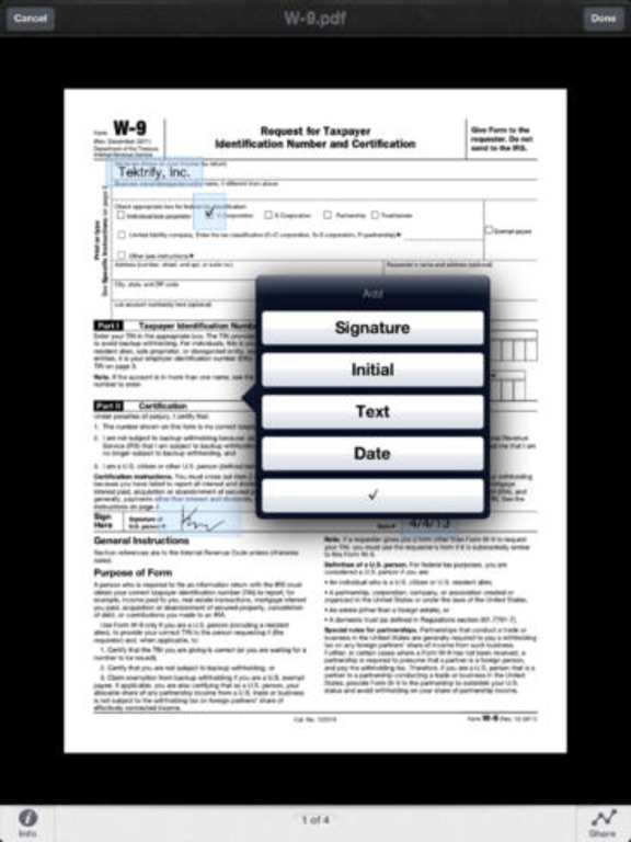 PDF Sign : Fill Forms & Send Office Documents screenshot 4
