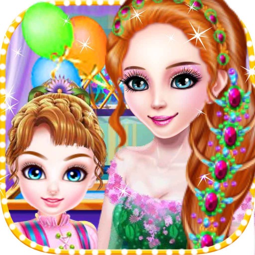 Mom and Me Dress up - Makeover Girl Games icon