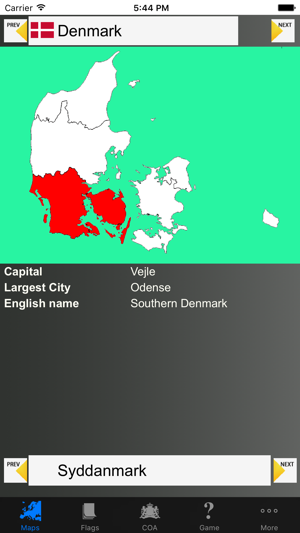 European Country's Province Maps and Fla