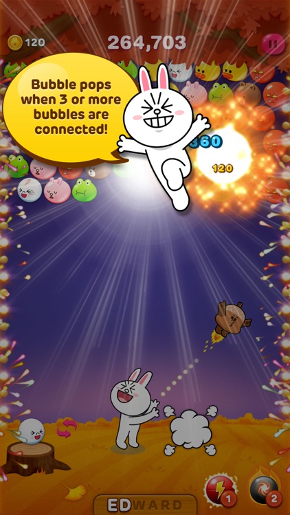LINE Bubble!