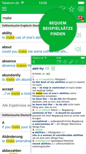 Wörterbuch Englisch - Deutsch ADVANCED von PONS(圖2)-速報App