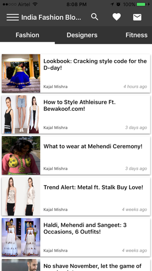 India Fashion Blogger(圖2)-速報App