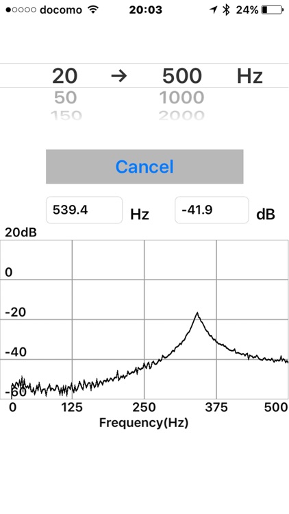 ResoSearch, Acoustic resonance &spectrum measuring