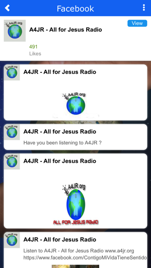 A4JR - All for Jesus Radio(圖4)-速報App