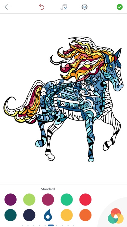 Download Horse Coloring Book For Adults By Peaksel