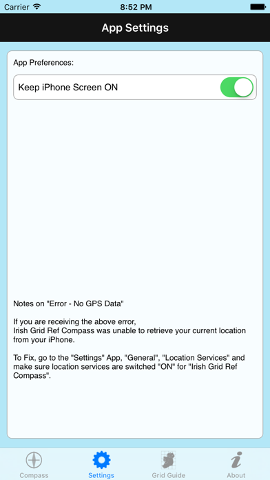 How to cancel & delete Irish Grid Ref Compass from iphone & ipad 3