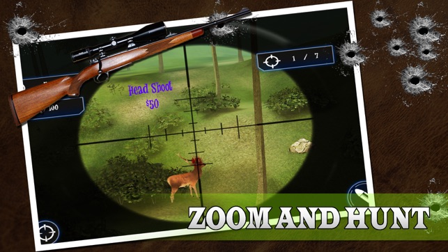 2016 3D Big Deer : Hunting Sniper Survival Free(圖4)-速報App