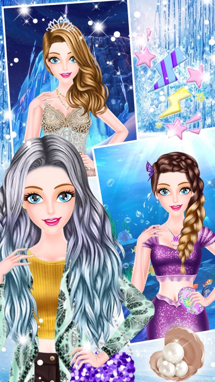 Beautiful Princess Dress-Free Makeup game for kids