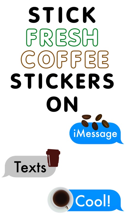 Fresh Coffee Stickers
