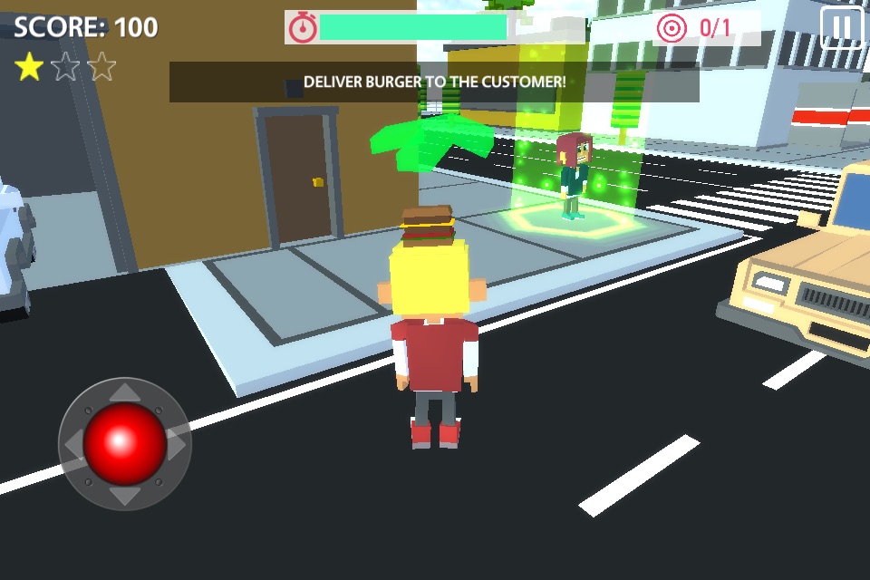 Fast Food Delivery Simulator screenshot 2