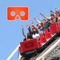 A Roller Coaster ride for VR mobile virtual reality headsets like Google Cardboard