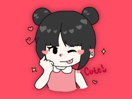 Kokoro is a funny love sticker pack for iOS 10
