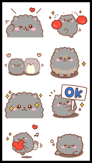 Fluffy Kitty Stickers(圖2)-速報App