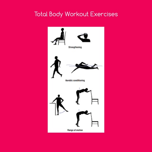 Total body workout exercises icon