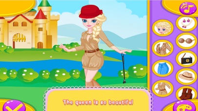 Queen Elsa And Her Horse Girl Games screenshot 4