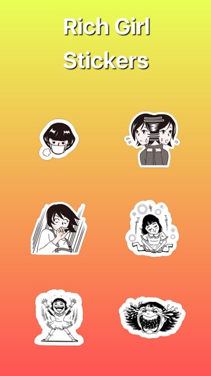 Rich Classic Girl at Home Stickers(圖1)-速報App