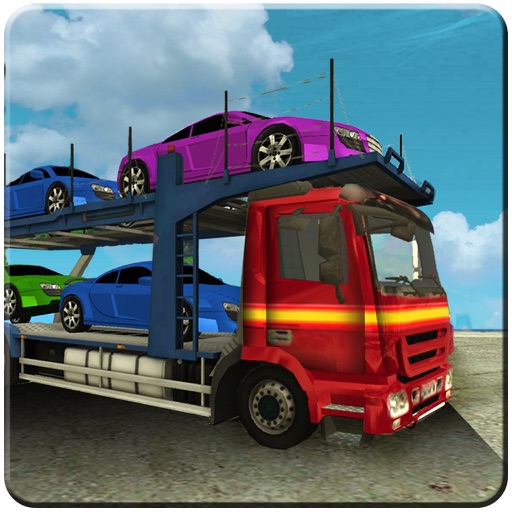 Grand Car Transporter Trailer Sim-ulator Pro 2017 icon