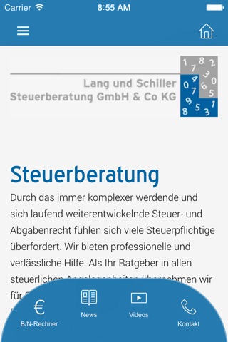 Lang und Schiller Steuerberatung GmbH & Co KG screenshot 2