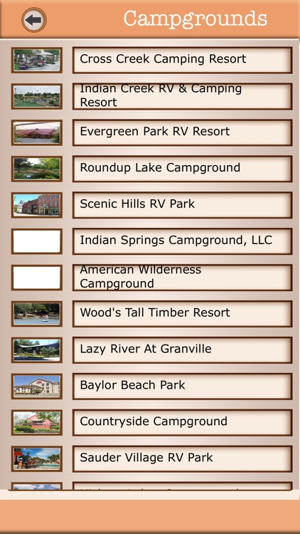 Ohio Campgrounds & Hiking Trails Offline Guide